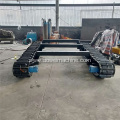 Cheap rubber or steel crawler robot car vehicle chassis undercarriage system agriculture farm home machines use